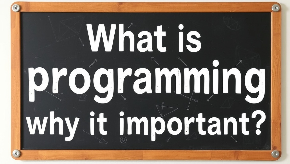 what is programming and why it is important